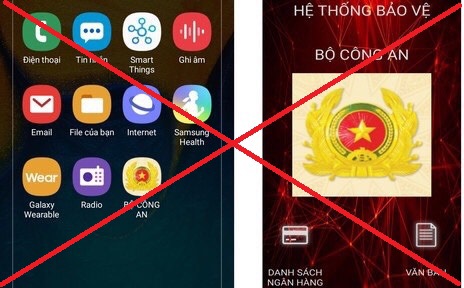 Cảnh báo lừa đảo thông qua ứng dụng di động giả mạo Dịch vụ công